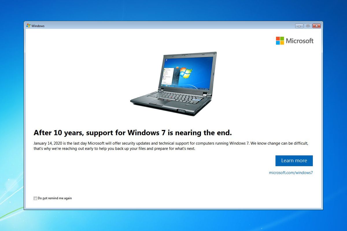 Windows 7 Expiring